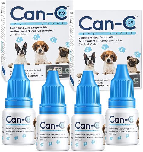 Can-C Dog Eye Drops-Dog Cataract Eye Drops with N-Acetylcarnosine-Normalize Cataract Impairment ...