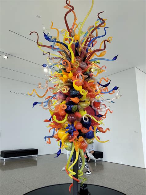 Check out this glass sculpture by Dale Chihuly at the Milwaukee Art ...