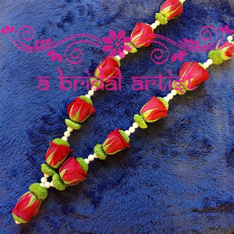 Exquisite designer wedding garland (jaimala / haar / varmala) made from fresh… Flower Garland ...