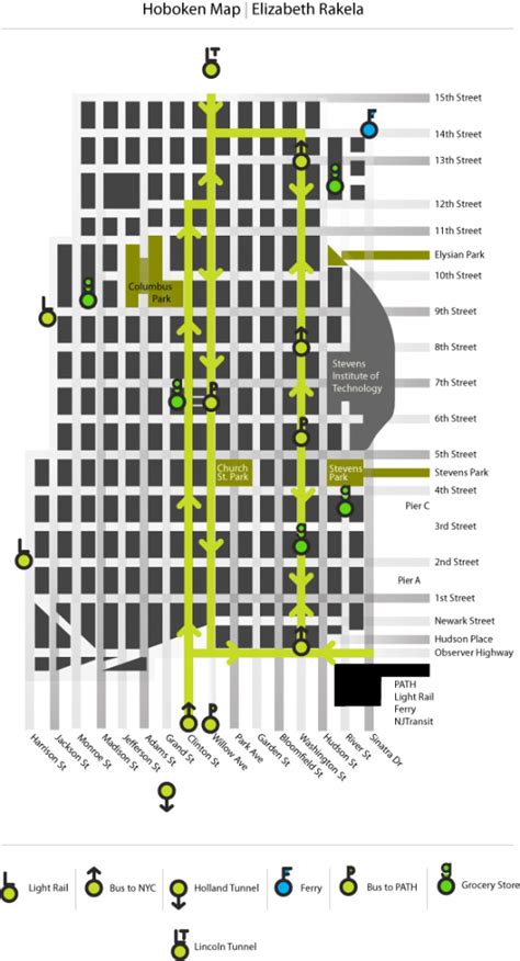 Hoboken Map | Hoboken Real Estate