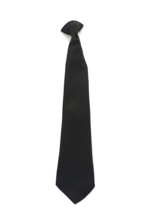 CLIP ON BLACK TIE – apparel supply