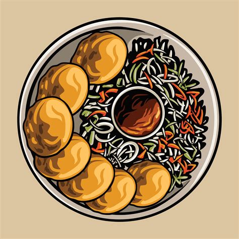 pupusas food vector 22541057 Vector Art at Vecteezy