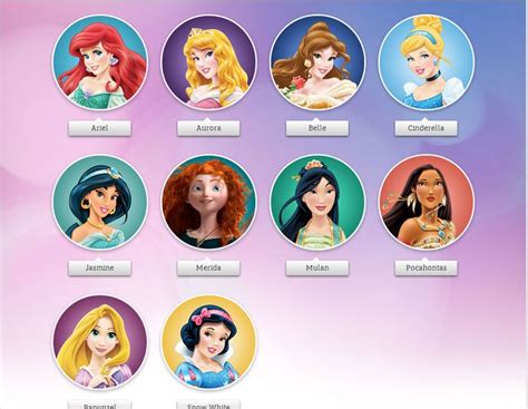 Pin by Crafty Annabelle on Disney Princesses Printables | Disney ...