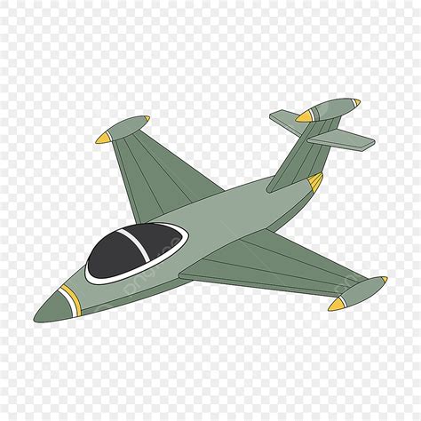 Military Jet Vector PNG Images, Cartoon Green Military Jet Clipart, Jet ...