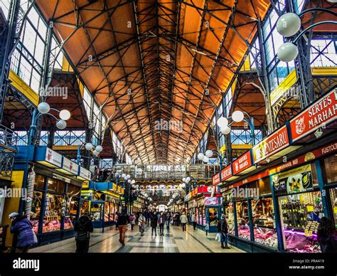 Great Market Hall, Budapest, Hungary Stock Photo - Alamy