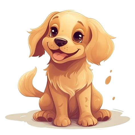 Golden Retriever Dog Clipart, 24077592 PNG