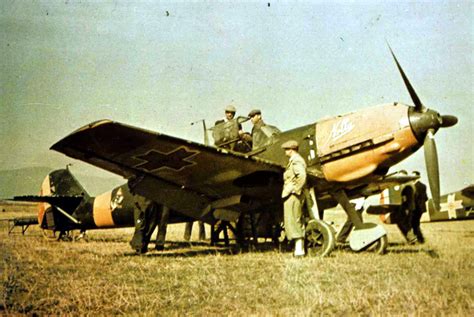 World War II in Color: Bf 109 of Romanian Air Force at Stalingrad