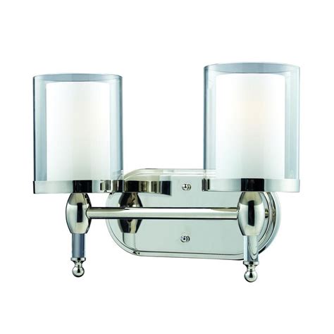 Alea 1-1-Light Chrome Wall Vanity Light-91999A - The Home Depot