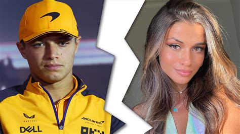 F1 Star Lando Norris Announces Split From Model GF, Luisinha Oliveira