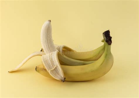 Peeled Unpeeled Banana Isolated White Stock Photos - Free & Royalty-Free Stock Photos from ...