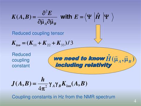 PPT - NMR Spin-Spin Coupling Constants for Heavy Atom Systems ...