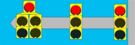 Traffic Signal Animations - Five-Section Flashing Yellow Arrow - Gallery of Lights