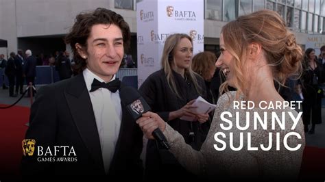 Sunny Suljic Still Feel Overwhelmed About Walking The BAFTA Red Carpet | BAFTA Games Awards 2023 ...