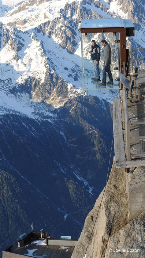 Höchster Skywalk in Europa: Am Gipfel des Aiguille du Midi (3842 Meter ...