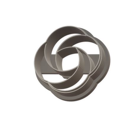 STL file Clay Cutter STL File Circle Knot 2 - Earring Digital File Download- 10 sizes and 2 ...