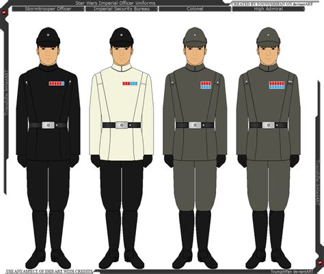 Star Wars - Imperial Officer Uniforms by Grand-Lobster-King on DeviantArt