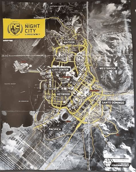 Cyberpunk 2077 Night City Map - Xfire
