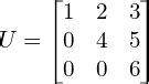 What is Upper Triangular Matrix? Determinant and Examples | Electricalvoice