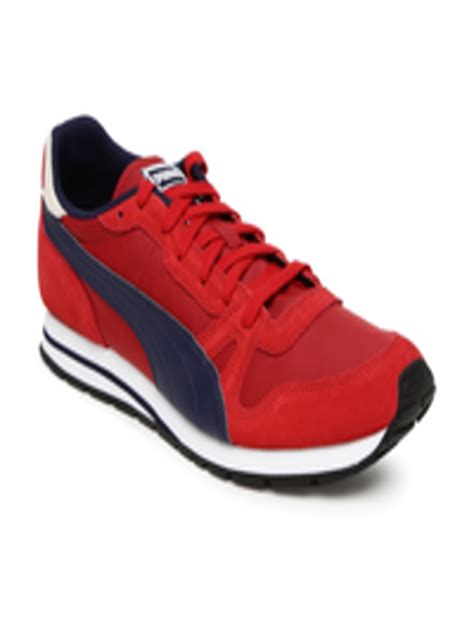 Buy Puma Men Red Yarra Classic Sneakers - Casual Shoes for Men 1459641 ...