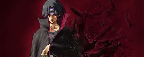 1200x480 Resolution Itachi Uchiha Anime 1200x480 Resolution Wallpaper ...