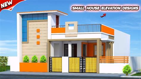 Best Small House Front Elevation Designs For Single Floor Houses 💖 ...