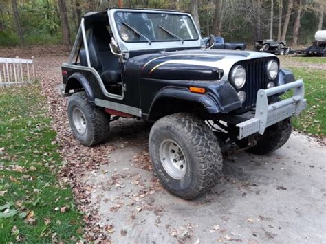 1977 Jeep CJ5 Fiberglass Body, Lift Kit, AMC 360 V8, Full Roll Cage ...