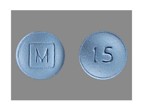 What Blue Pill Has M On One Side And 15 On The Other - Meds Safety