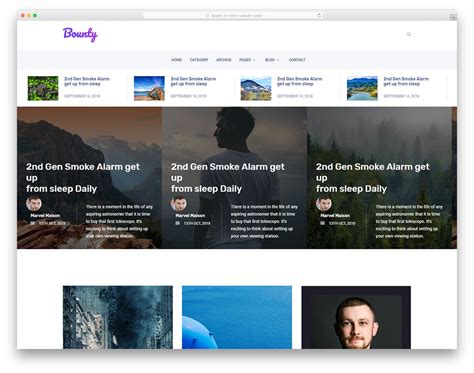 35+ Free Bootstrap Blog Templates That Transforms Your Blog 2019