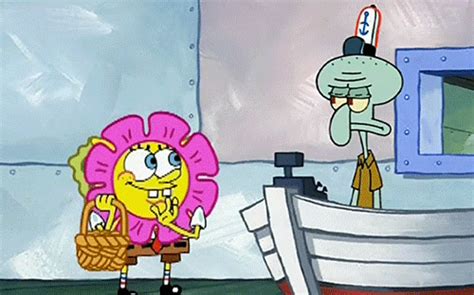 Spongebob Flowers GIFs - Get the best GIF on GIPHY