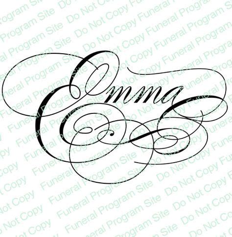 Emma Word Art Name Design | Baby name tattoos, Name tattoos, Word art