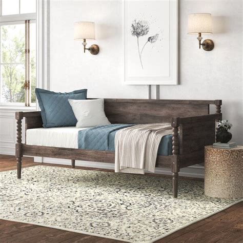 Kelly Clarkson Home Troyes Twin Solid Wood Daybed & Reviews | Wayfair ...