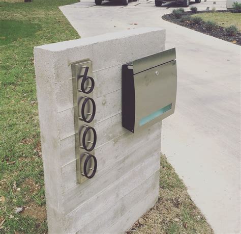 Cool Mid Century Modern Mailbox Ideas 2022