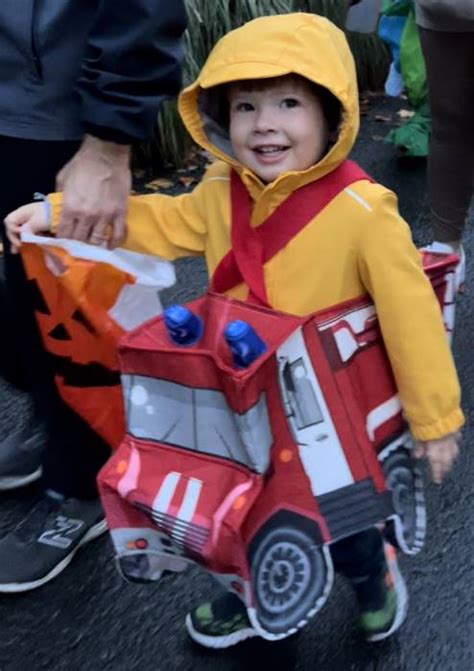 Fire Truck Toddler Costume