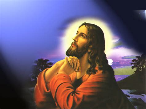 Download Jesus Praying Wallpaper | Wallpapers.com