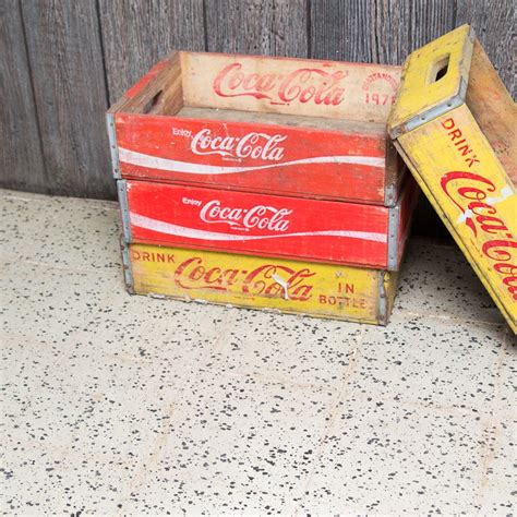 Vintage Coca-Cola Bottle Crates | EBTH