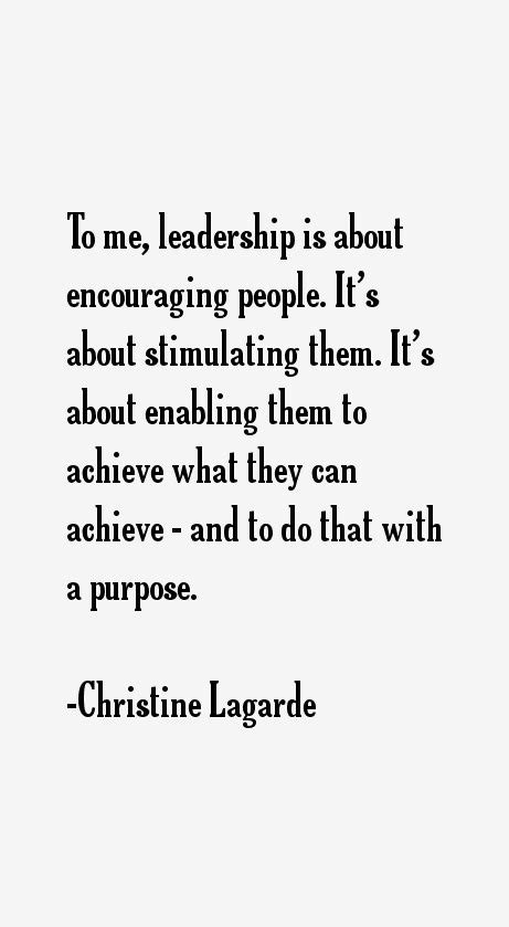 Christine Lagarde Quotes & Sayings