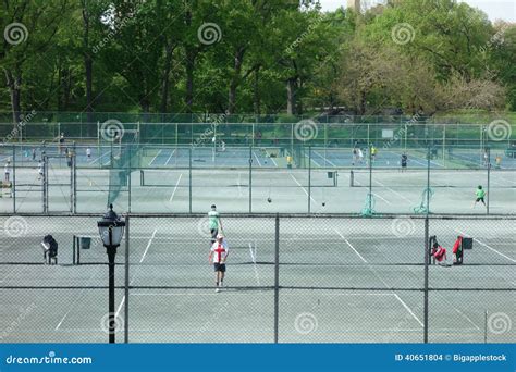 Central Park Tennis Center editorial stock image. Image of tennis ...