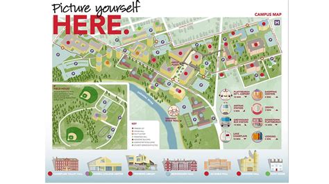 Suny Plattsburgh Campus Map - Living Room Design 2020