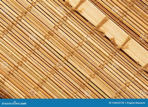 Bamboo Mat Texture. Natural Background Stock Image - Image of chinese, plank: 124522735