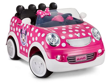 Disney Minnie Mouse Hot Rod Coupe Ride-On Toy by Kid Trax, 12 Volt ...