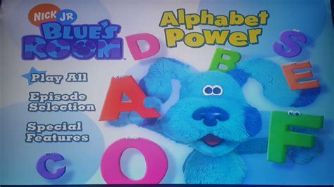 BLUE'S ROOM- Alphabet Power - YouTube