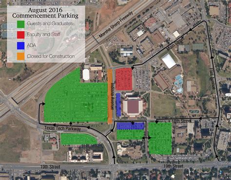 Texas Tech Parking Map | Business Ideas 2013