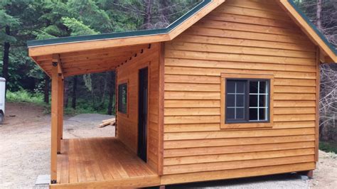 12×16 Cabin with 6′ Porch – Oregon TimberWerks