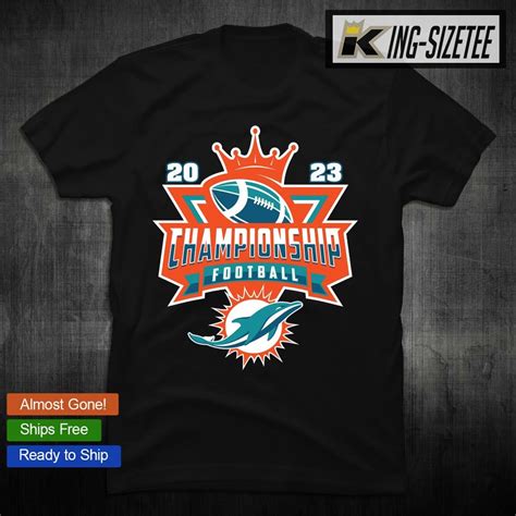 Miami Dolphins Football logo 2023 T-shirt