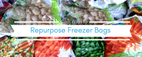 Reusing Freezer Plastic Bags (bags from frozen produce) – ecogreenlove