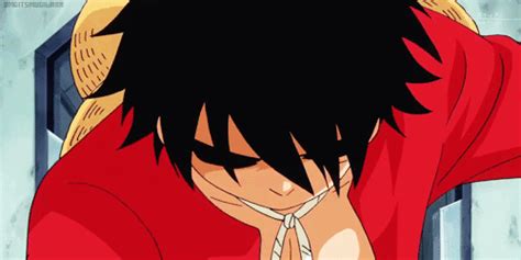 One Piece Luffy Red Hawk Gif