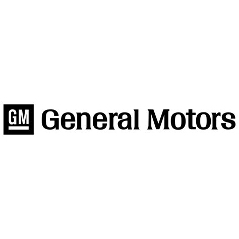 General Motors Logo Black and White – Brands Logos