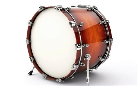 Premium AI Image | Bass Drum The largest drum in a drum kit producing ...