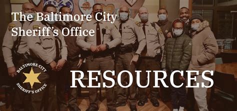 Strategic Partners | Baltimore City Sheriff's Office