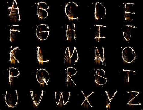 Environmental Font: Sparklers by geoffmyers on deviantART | Sparklers ...